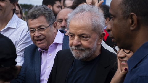 Ex-Brazilian President Lula released from prison 