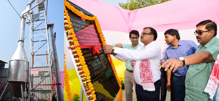 NFR commissions Incinerator Plant in Kamakhya
