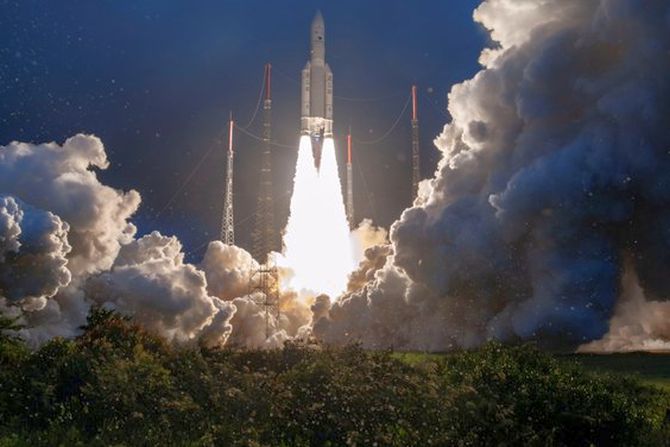 ISRO's GSAT-30 satellite launched aboard Ariane rocket