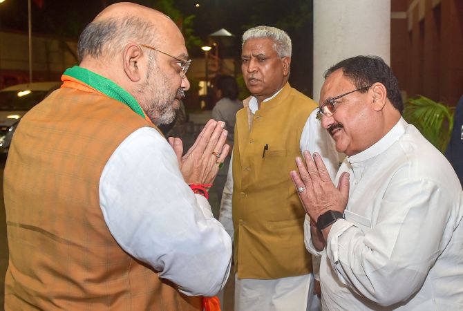 Nadda set to replace Shah as BJP chief on Monday