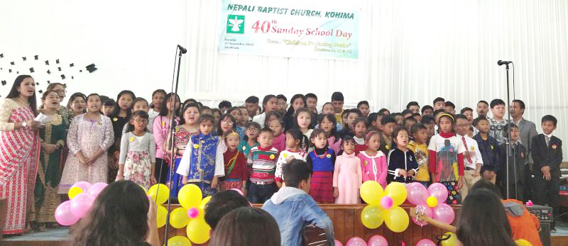 NBC Kohima celebrates 40th Sunday School Day