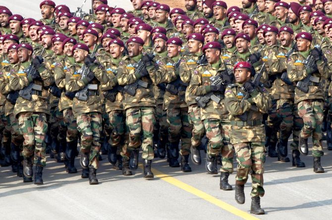 When marching contingents wowed crowds at Rajpath