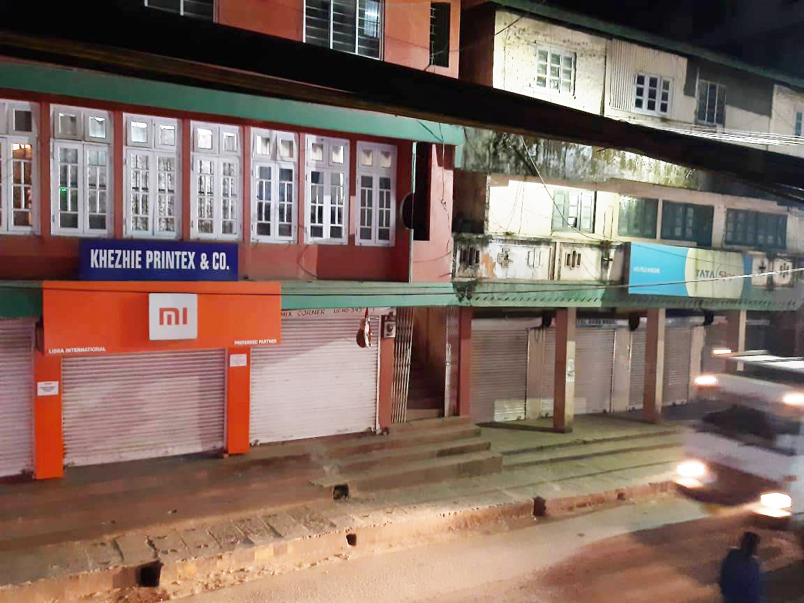 18-hour shutdown underway in Nagaland
