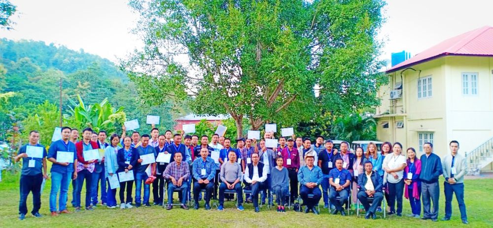 Nagaland LRD staff completes Permaculture design course