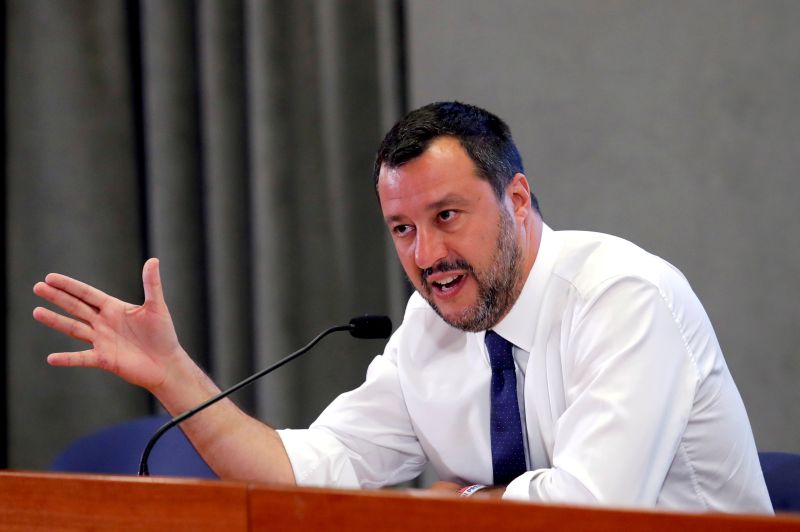 In new migrant standoff, Italy's Salvini blocks two NGO boats