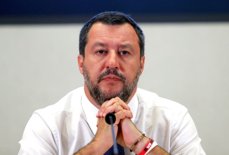 Italy's Salvini snarled in political crisis of his own making