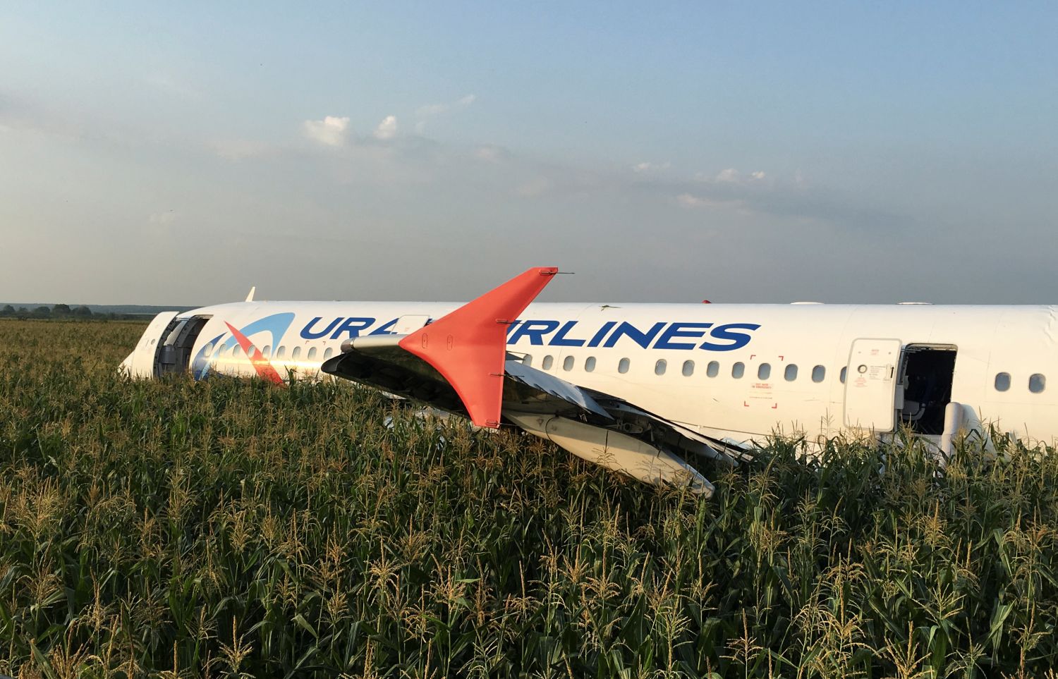 Russia hails miracle after plane makes emergency landing near Moscow