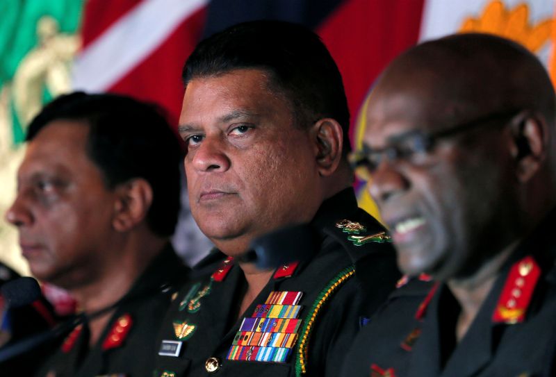Sri Lanka names war veteran as army chief, U.S. critical of decision
