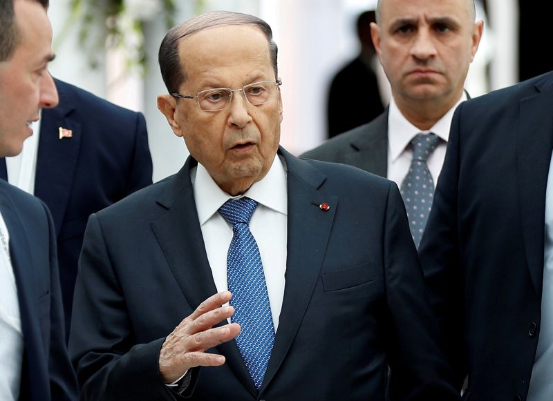 Lebanon's Aoun met with U.N. official over 'Israeli assault': presidency