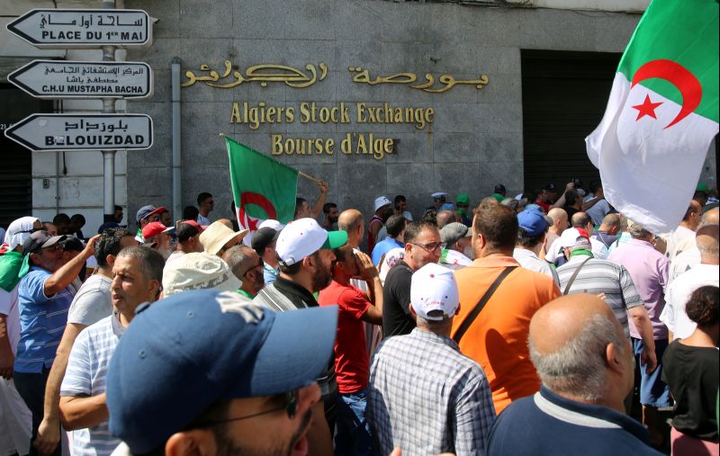 Algerian economy creaks at the seams after six months of turmoil