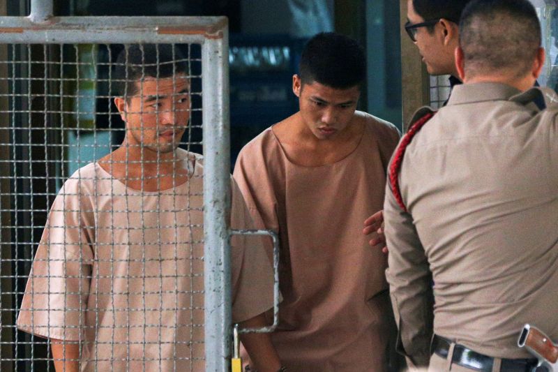 Myanmar workers facing death penalty for British tourist murders to seek Thai pardon