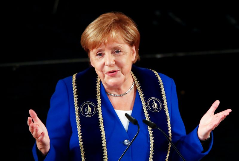 Merkel hints at return to academia after politics