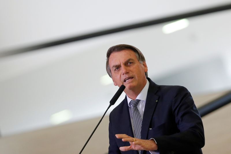 Bolsonaro accuses U.N.'s Bachelet of meddling in Brazil's sovereignty