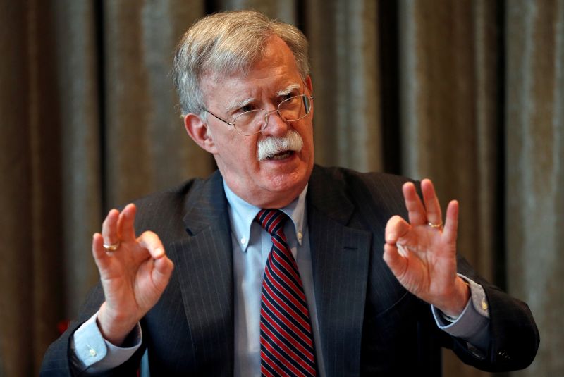 Trump fires foreign policy hawk Bolton, citing strong disagreements