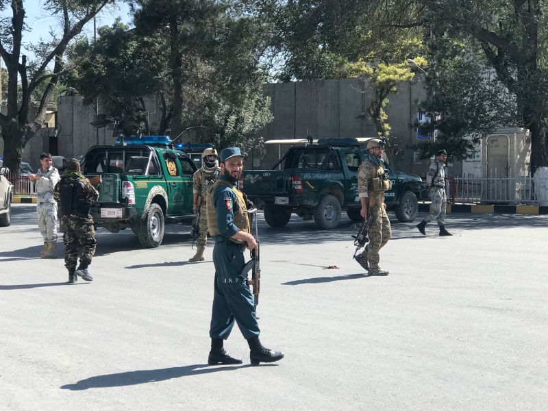 Taliban attacks kill 30, Afghan leader unhurt as bomb hits rally