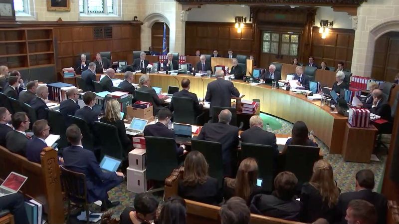 Top court to rule on British PM Johnson's suspension of parliament