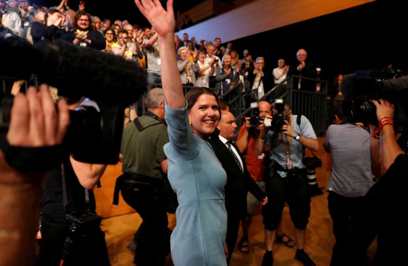 UK Liberal Democrats face huge fight to stop Brexit: leader Swinson