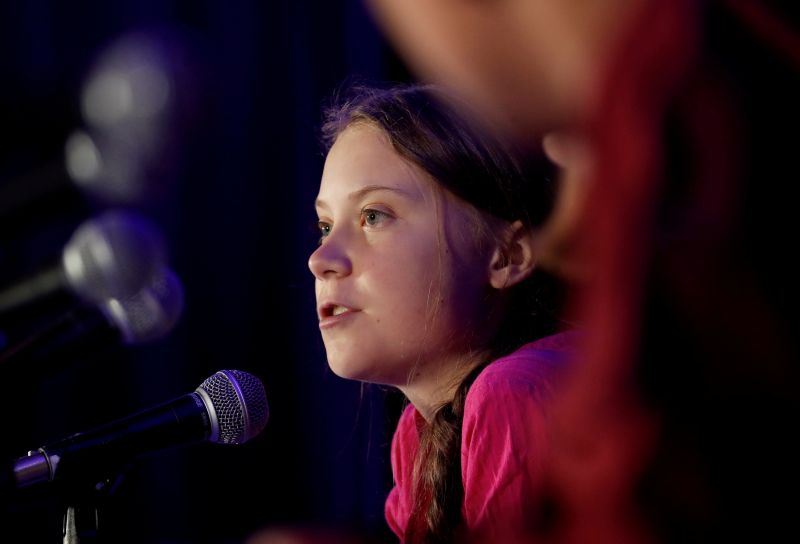 Global climate crisis 'beyond party politics': teenage activist Thunberg