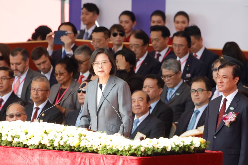 Taiwan leader rejects China's 'one country, two systems' offer