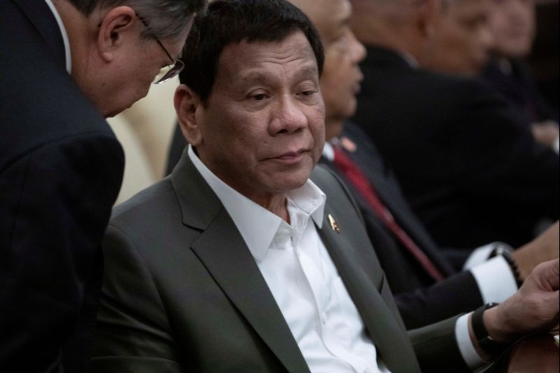 Philippines' Duterte names top drug war critic as 'drugs tsar'