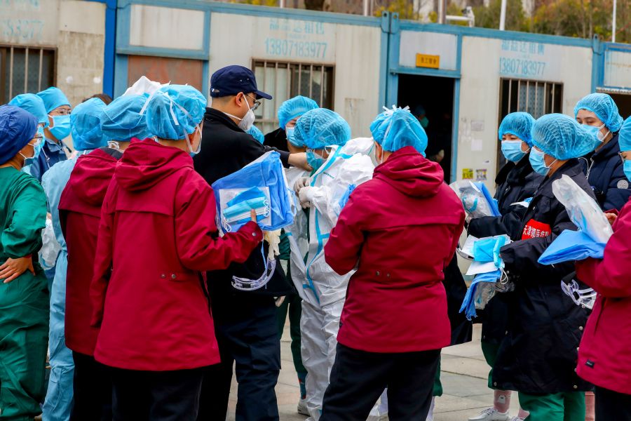 China says 1,716 health workers infected by coronavirus, six dead
