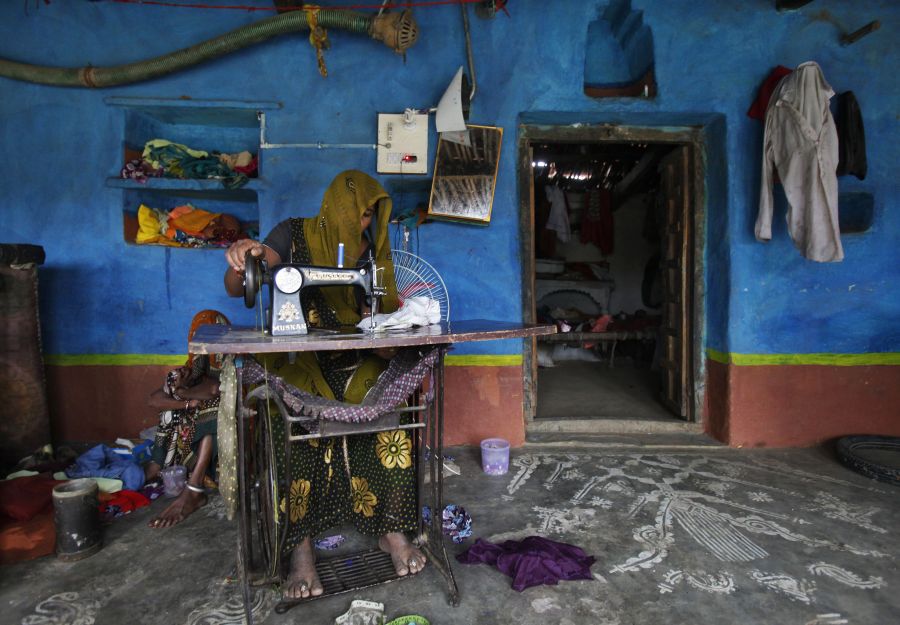 India's 'hidden' home garment workers feared losing out on coronavirus aid