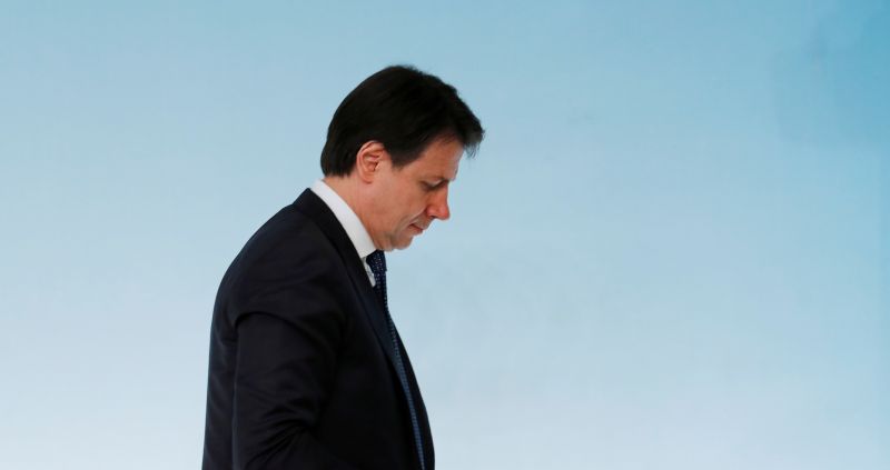 Italy PM extends virus lockdown, says euro zone rescue plan inadequate