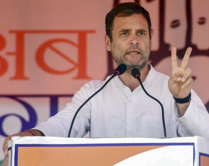 Youth ask for job, govt points at moon: Rahul