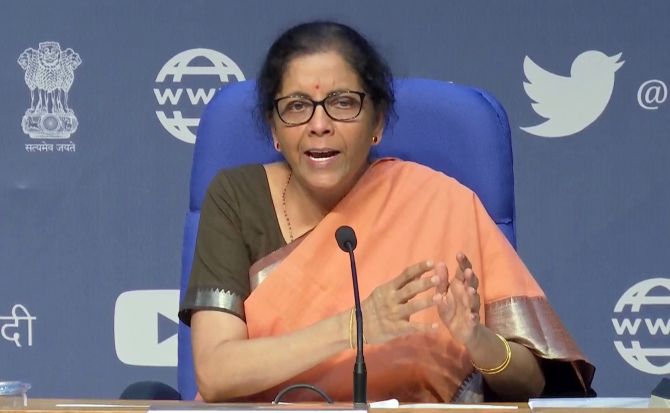 Sitharaman's Rs 1.7 lakh cr package focuses on poor, women