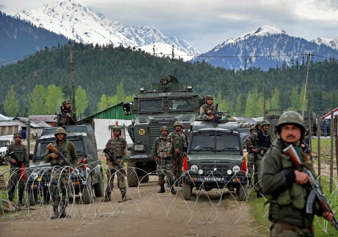 Troop deployment in J-K based on security situation: Govt