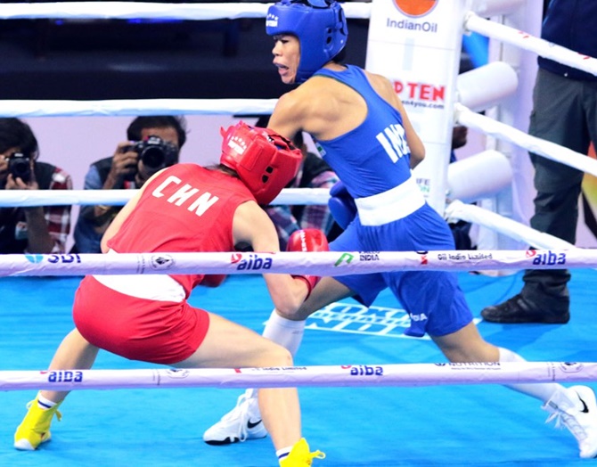     Mary Kom wins gold medal in style ahead of World Championships