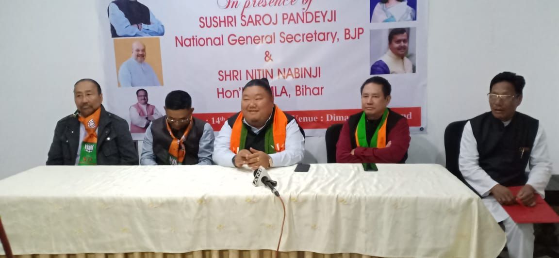 Temjen Imna Along reinstated as Nagaland state BJP President