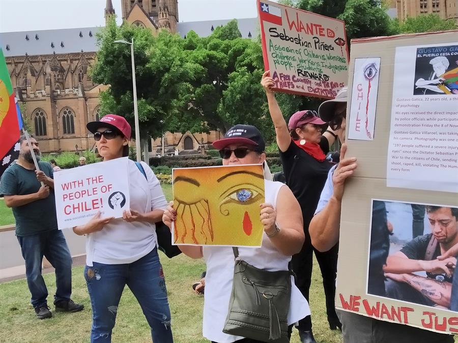 Latinos in Australia bang for human rights