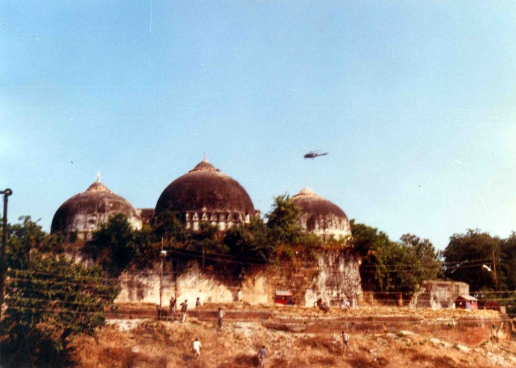 Babri Masjid not constructed on vacant land: SC
