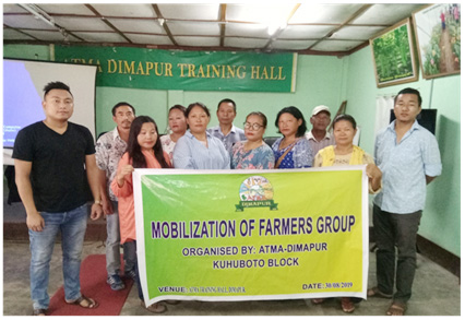 ATMA Kuhuboto Block conducts mobilization of farmers group