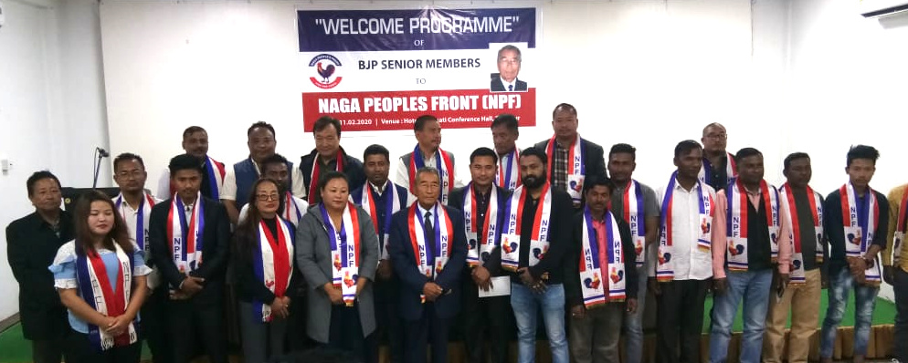Nagaland: 22 BJP members join NPF