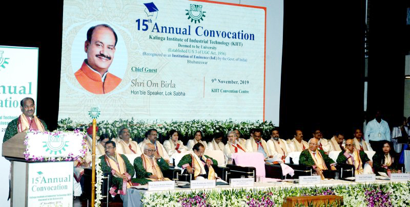 15th Annual Convocation of KIIT held 