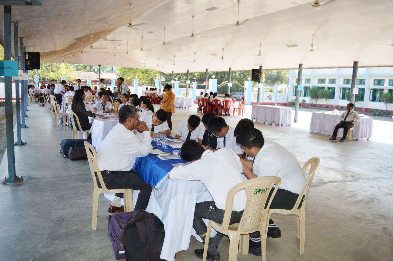 Career fair held at DPS Dimapur