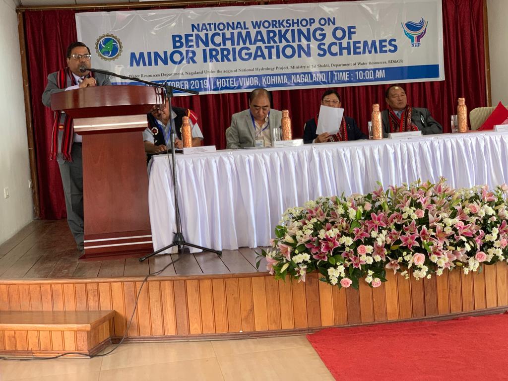 National workshop on Benchmarking of Minor Irrigation Schemes held 