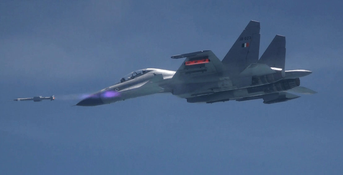India successfully test-fires air-to-air missile Astra