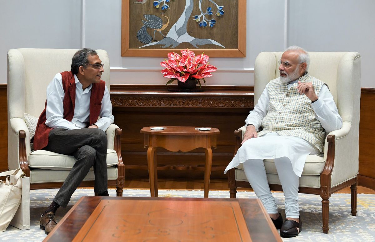 PM meets Abhijit Banerjee, says India proud of his accomplishments