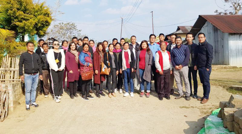 NHP organizes exposure trip to Wokha district