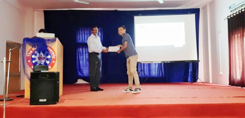 ICFAI honours outgoing NSS volunteers
