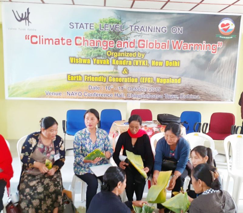 State level training on Climate Change & Global Warming held