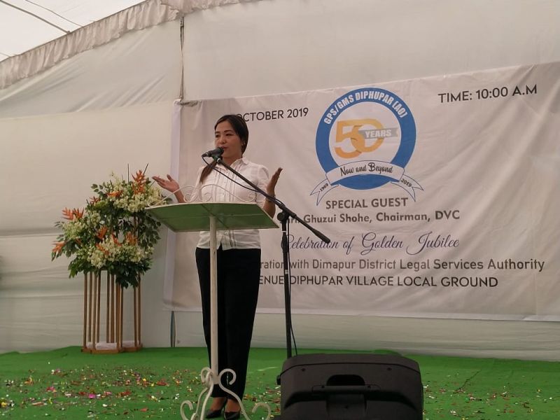 Dimapur DLSA holds talk on legal awareness in Diphupar 