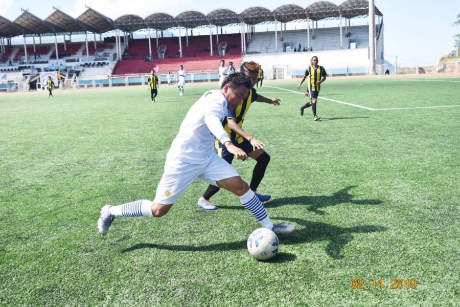 Capt Kenguruse Memorial Football Tourney 2019: Head Hunters, Upper Khomi, Tehok & Naga FC enter semis 