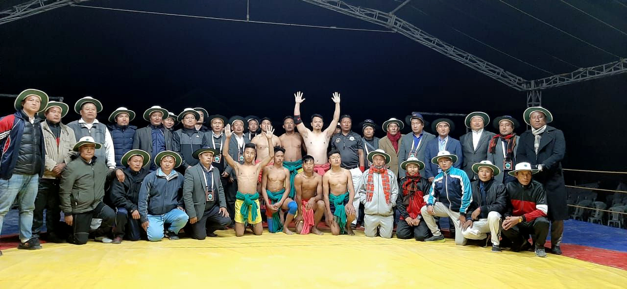 Er Mhasilhusie Nagi wins Western Angami wrestling c’ship 