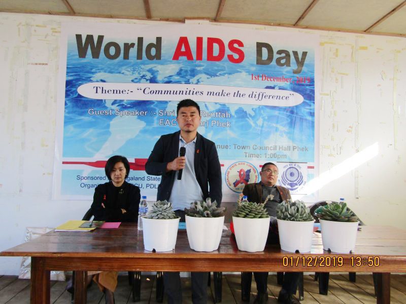 Phek district observes World AIDS Day 2019