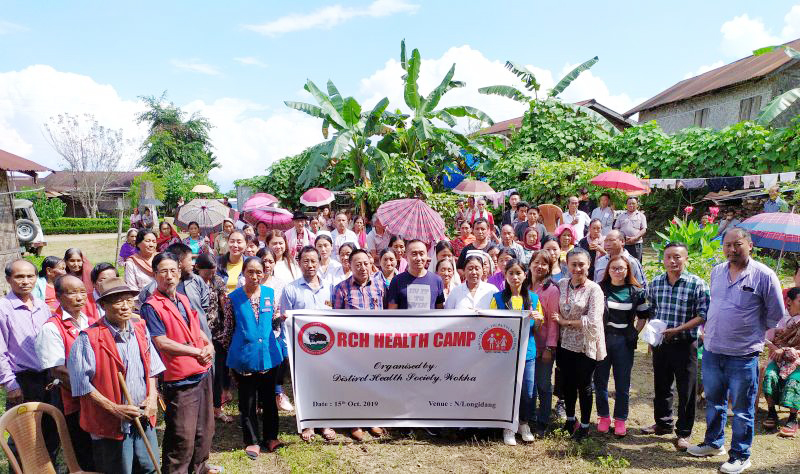 Wokha DHS conducts health camp in Longidang village