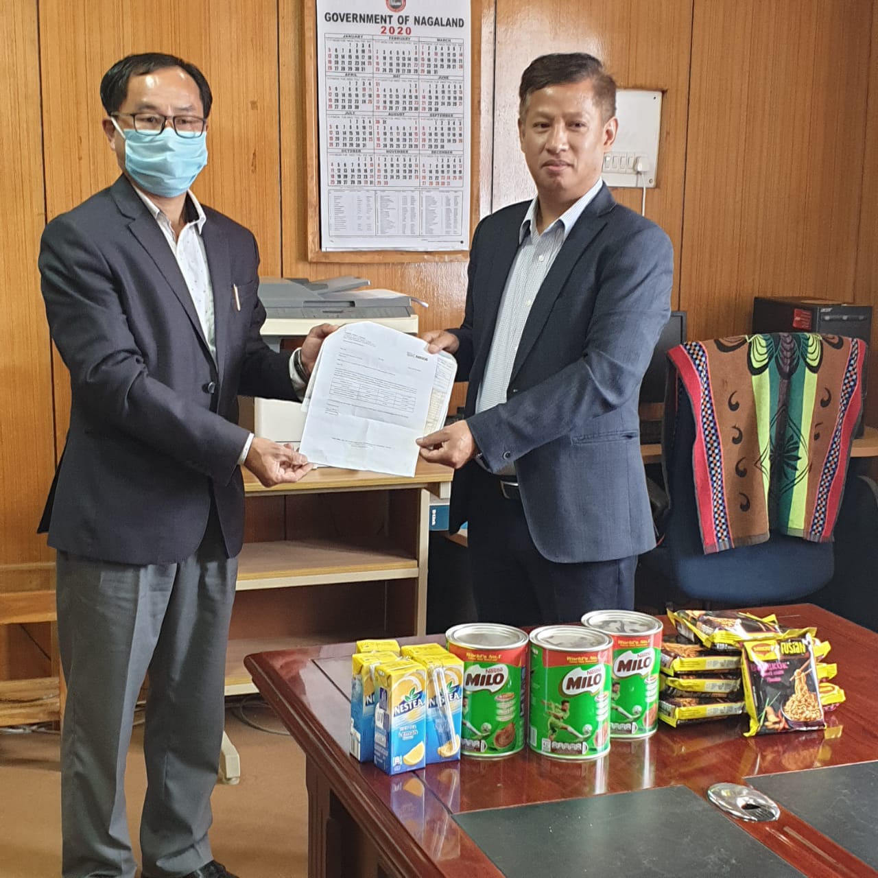 Nestle India donates products to Nagaland